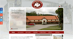 Desktop Screenshot of hospodarskydvur.cz